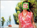 Automatic tracking and focusing of faces