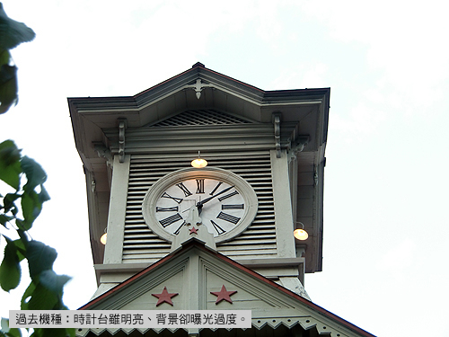 按一下背光